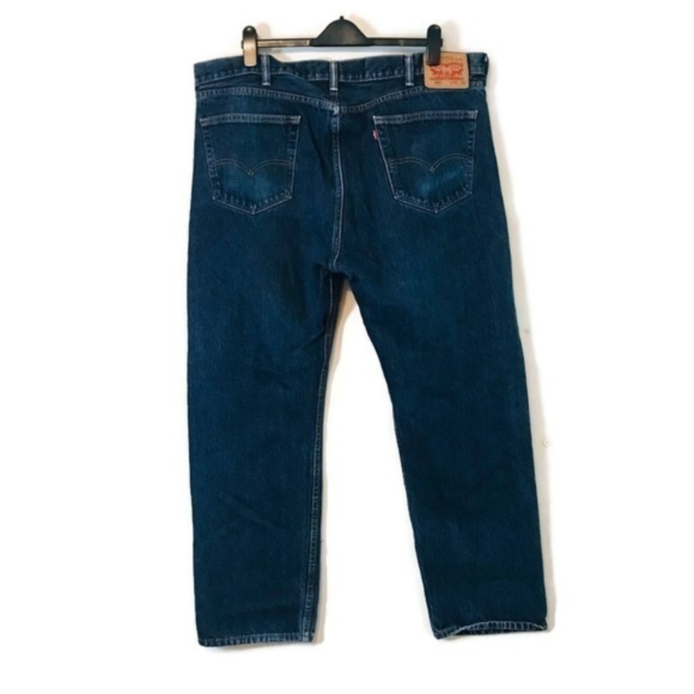 Levi’s 505 Straight Leg Jeans 100% Cotton Men’s size 42 42x32 Big & Tall